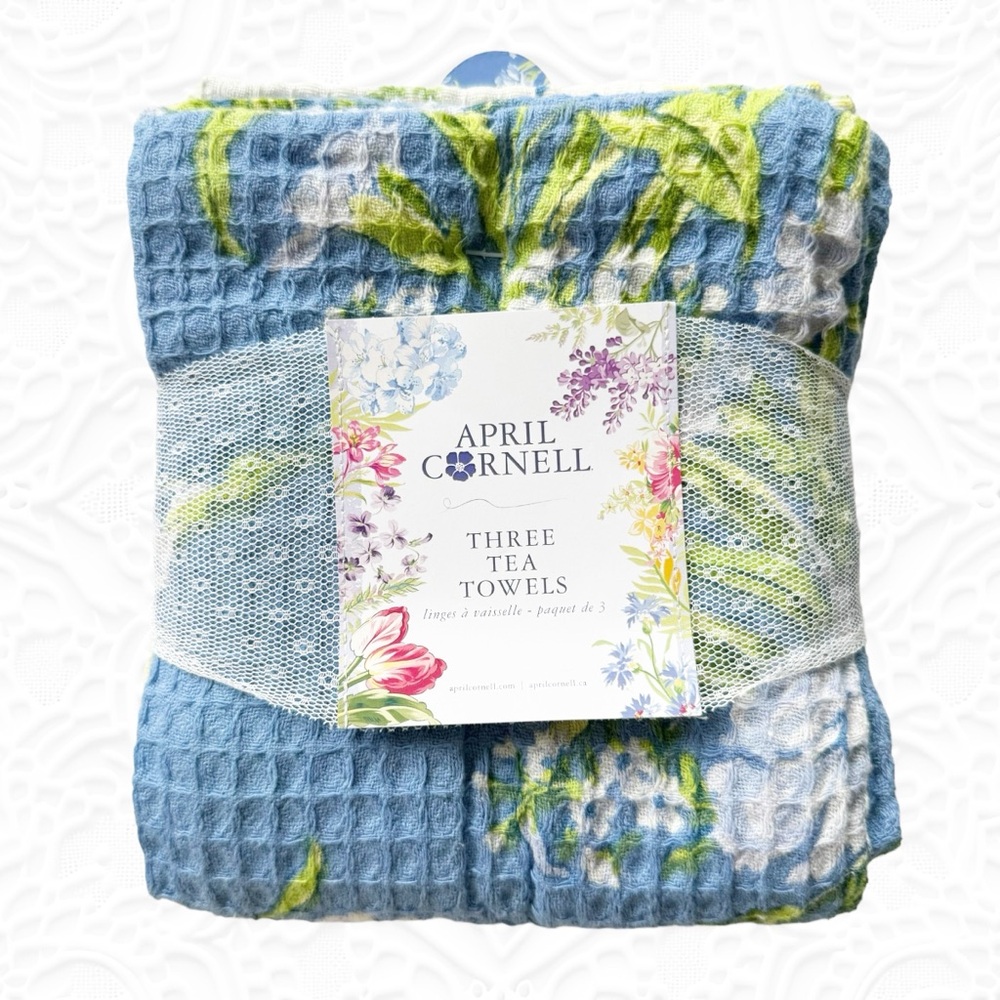 April Cornell Tea Towels - Set of Three | NWT